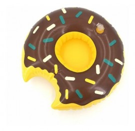 Porta Copo Inflvel Para Copos - Donut Marrom Caranguejo +