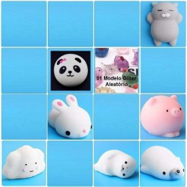 08 Unidades Squishy Bichinhos Macio Anti Stress - Seleo