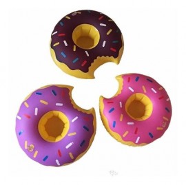 Kit 04 Unidades - Porta Copo Inflvel Modelo Donuts