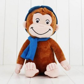 Macaco De Pelcia George O Curioso - 30cm - Curious George